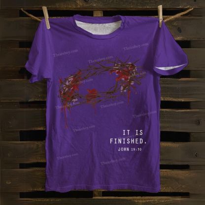 It Is Finished Cotton T-shirt