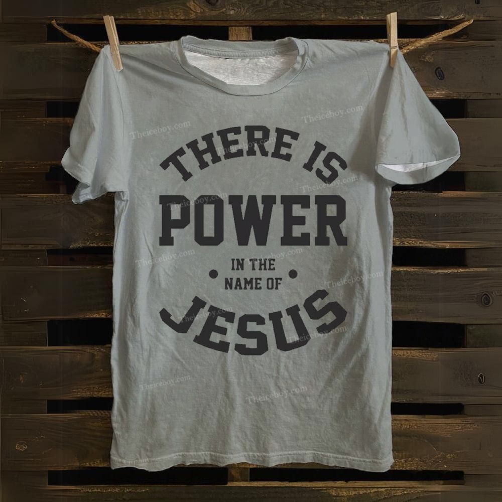 IN THE NAME OF JESUS Cotton T-shirt