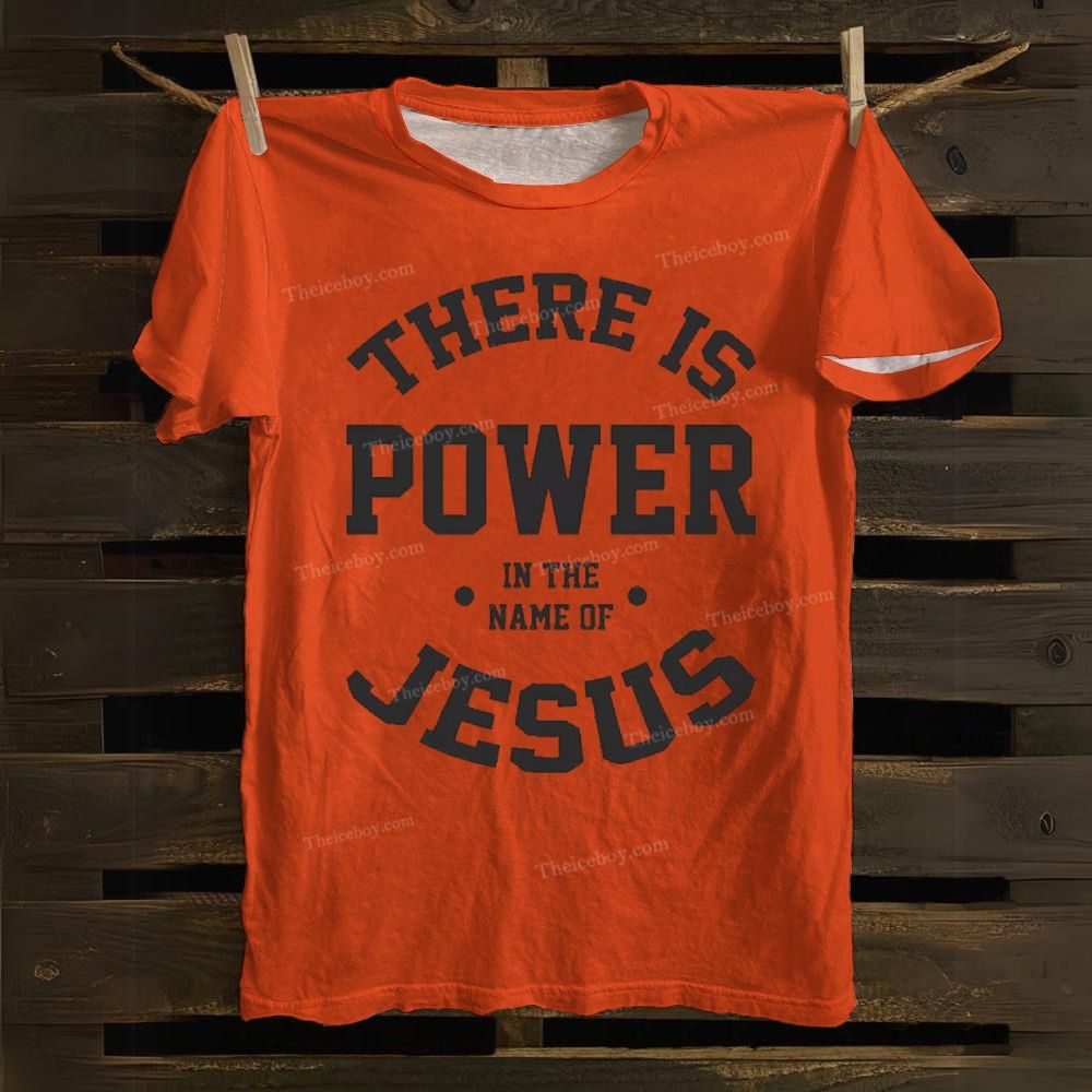 IN THE NAME OF JESUS Cotton T-shirt