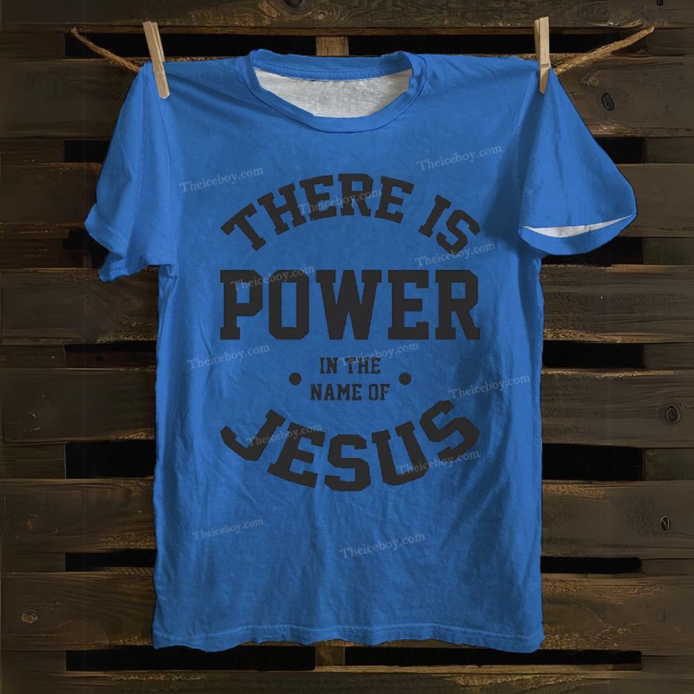 IN THE NAME OF JESUS Cotton T-shirt