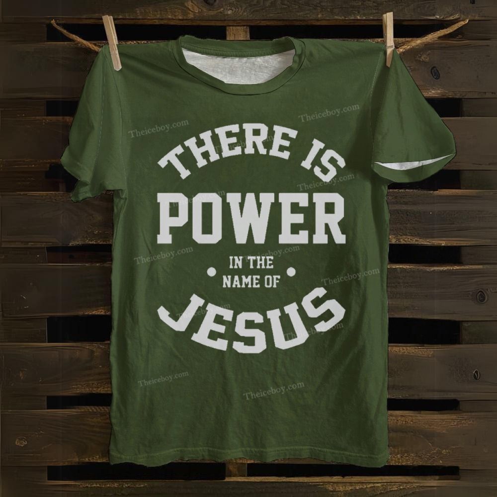 IN THE NAME OF JESUS Cotton T-shirt
