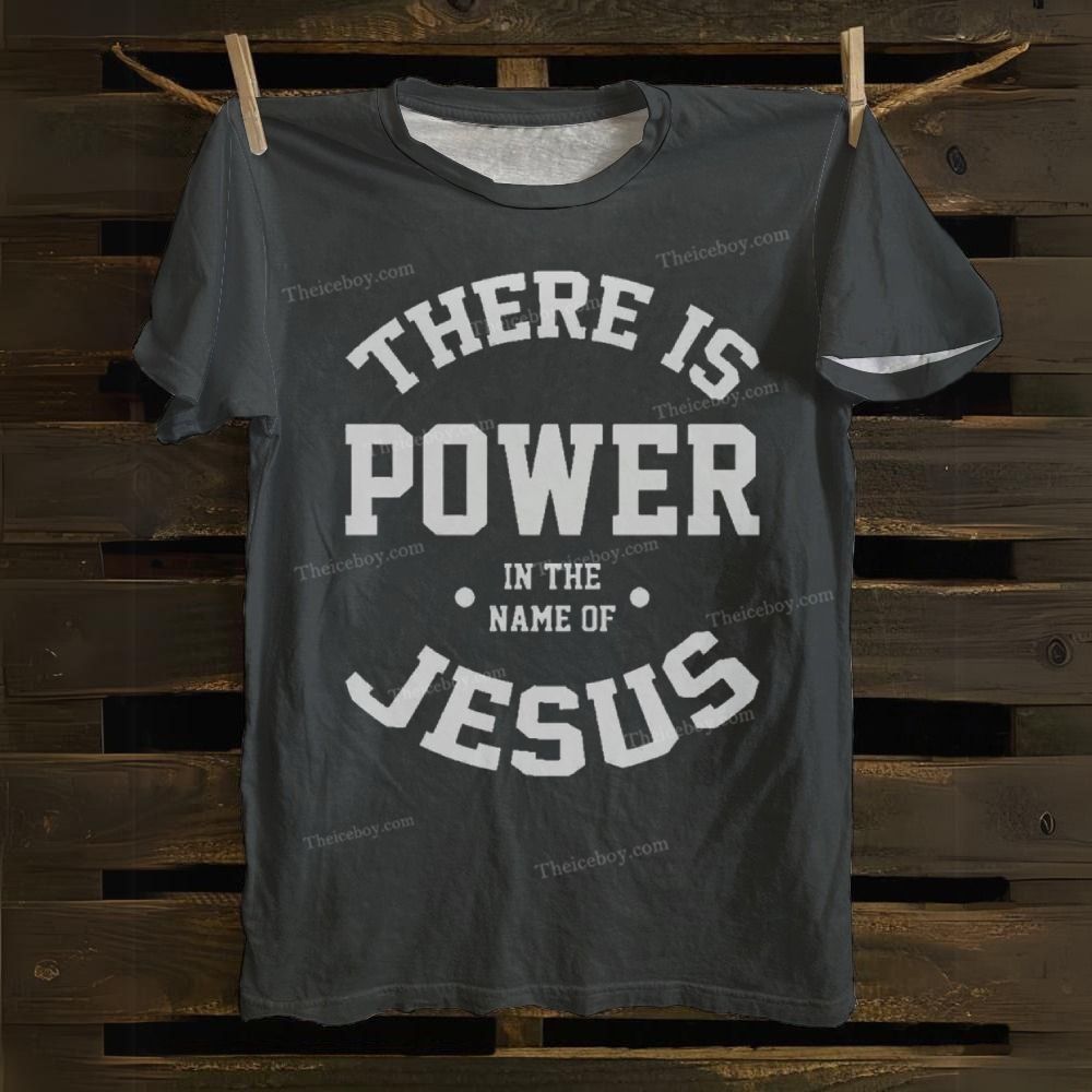 IN THE NAME OF JESUS Cotton T-shirt