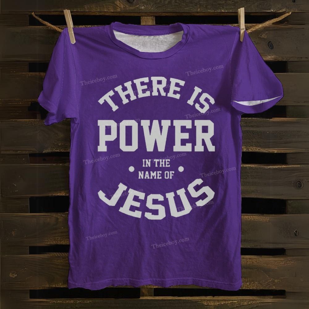 IN THE NAME OF JESUS Cotton T-shirt