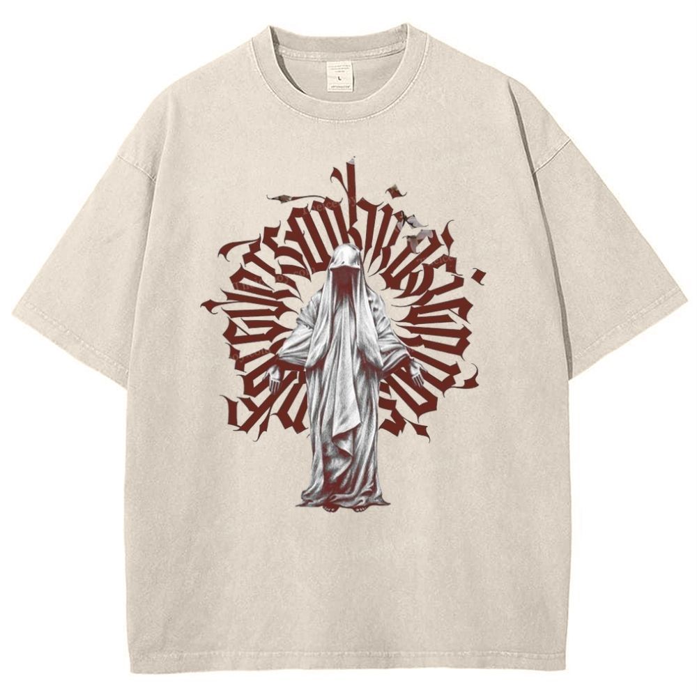 Archangel Snowflake Vintage Cotton T-Shirt