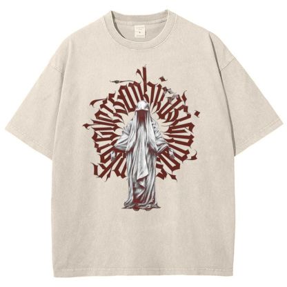 Archangel Snowflake Vintage Cotton T-Shirt