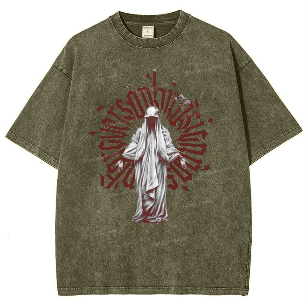 Archangel Snowflake Vintage Cotton T-Shirt