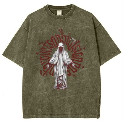Archangel Snowflake Vintage Cotton T-Shirt