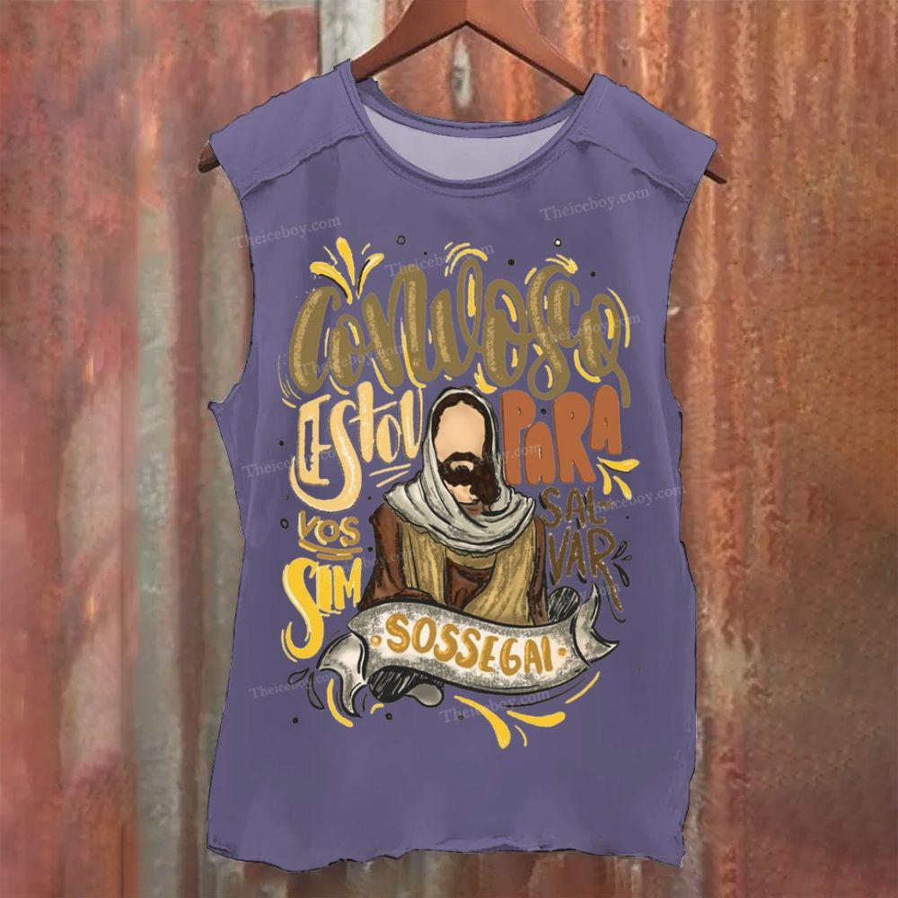 Jesus Christ Vintage Washed Tank Top