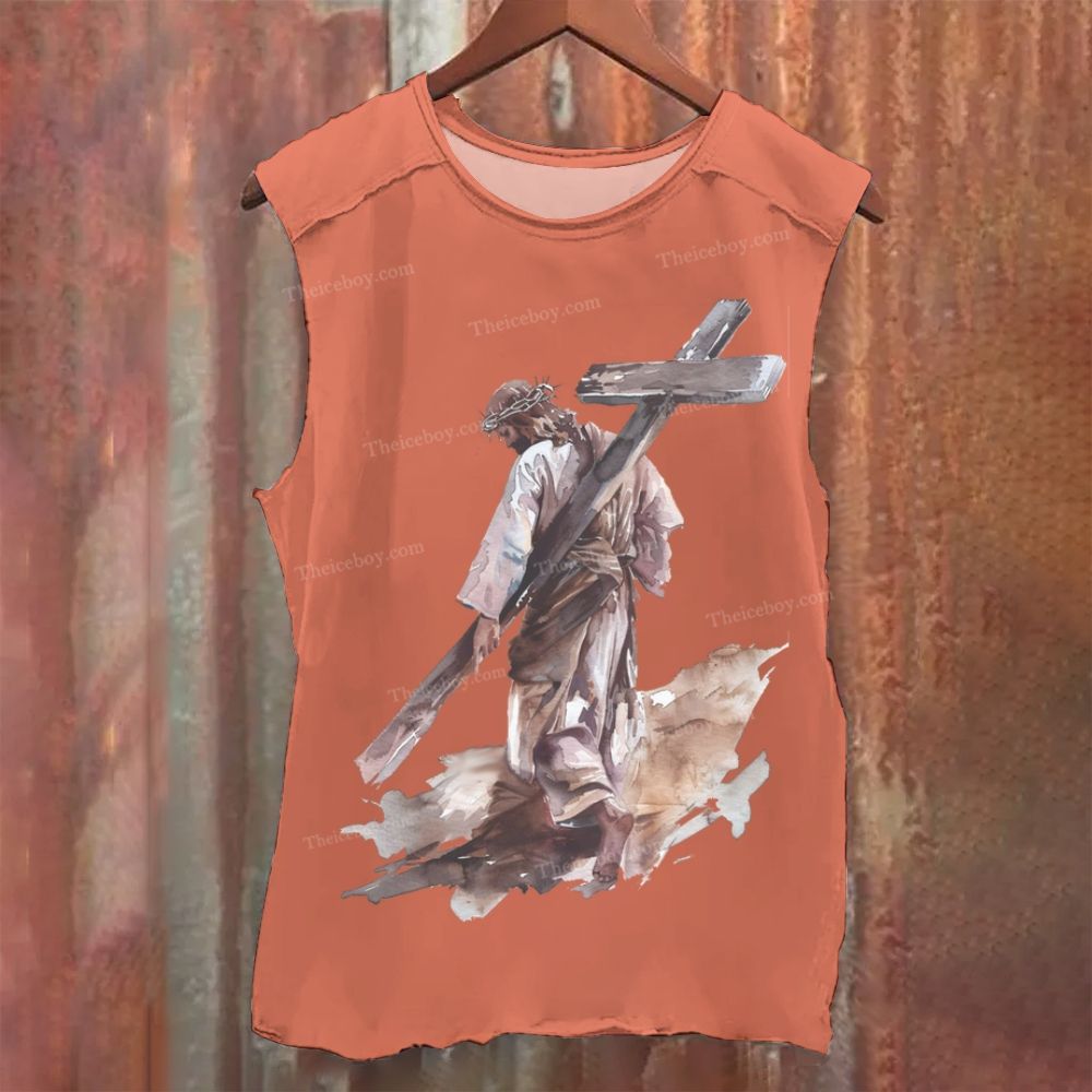 Way of the Cross Vintage Washed Tank Top
