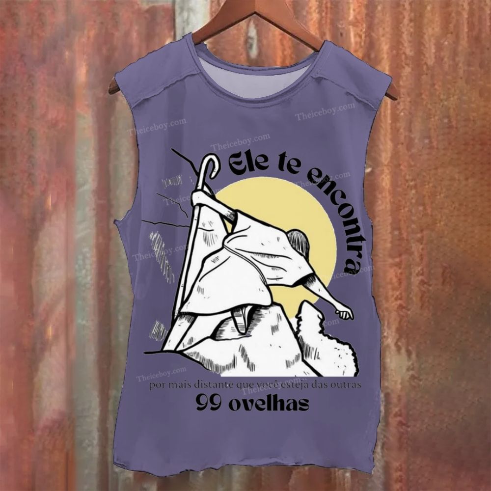 99 Sheep Vintage Washed Tank Top