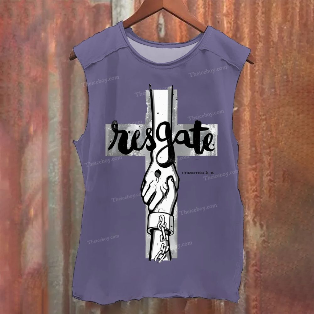 1 Timothy 2:6 Vintage Washed Tank Top