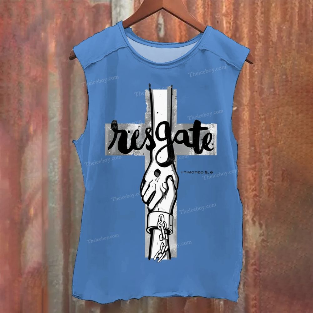 1 Timothy 2:6 Vintage Washed Tank Top