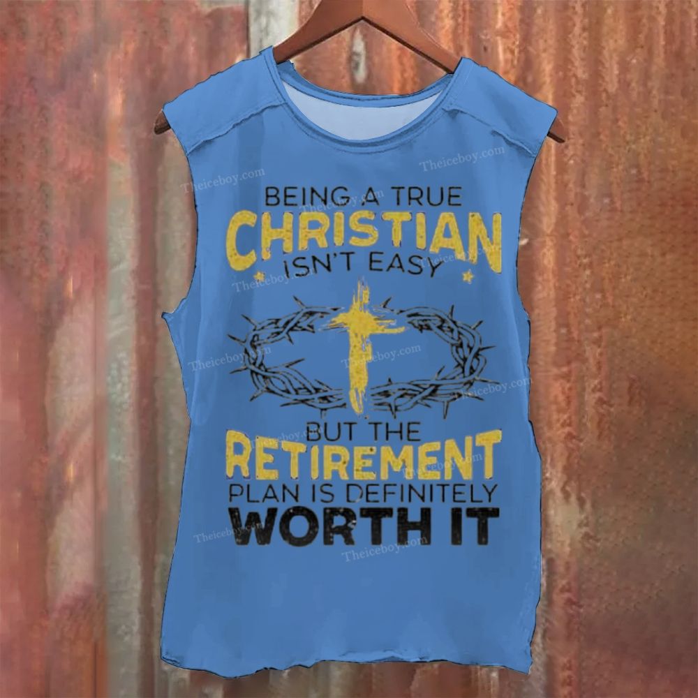 BEING A TRUE Christian Vintage Washed Tank Top