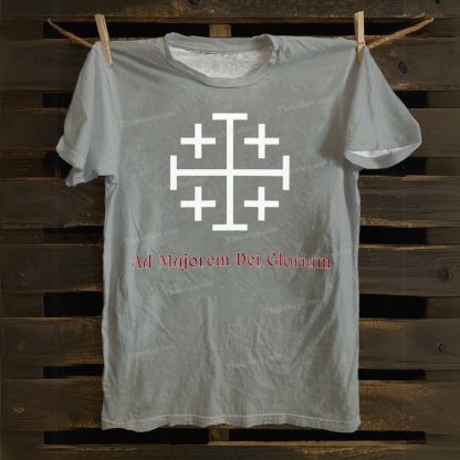 Ad Majorem Dei Gloriam Cotton T-shirt