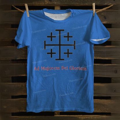 Ad Majorem Dei Gloriam Cotton T-shirt