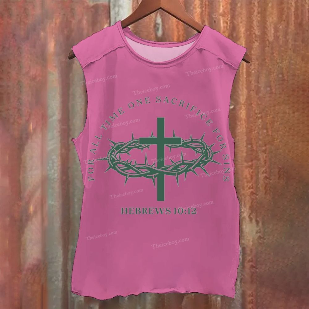 Cross Of Thorns Vintage Washed Tank Top