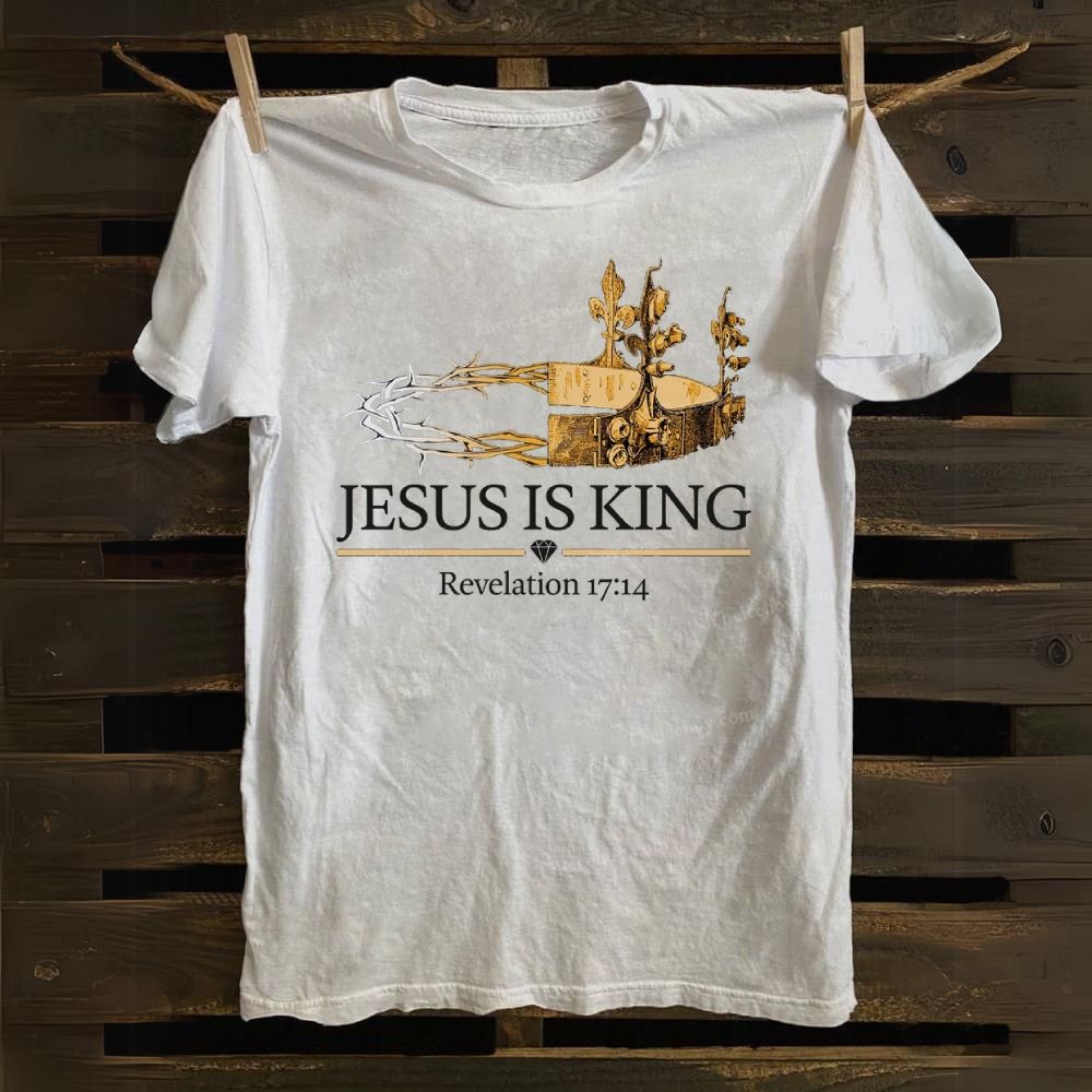 Jesus Is King Cotton T-shirt