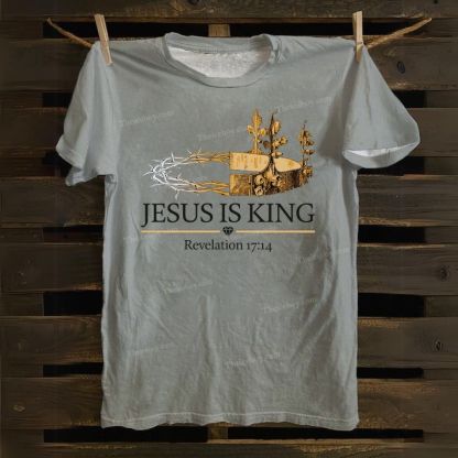 Jesus Is King Cotton T-shirt