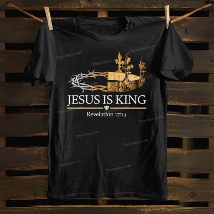 Jesus Is King Cotton T-shirt