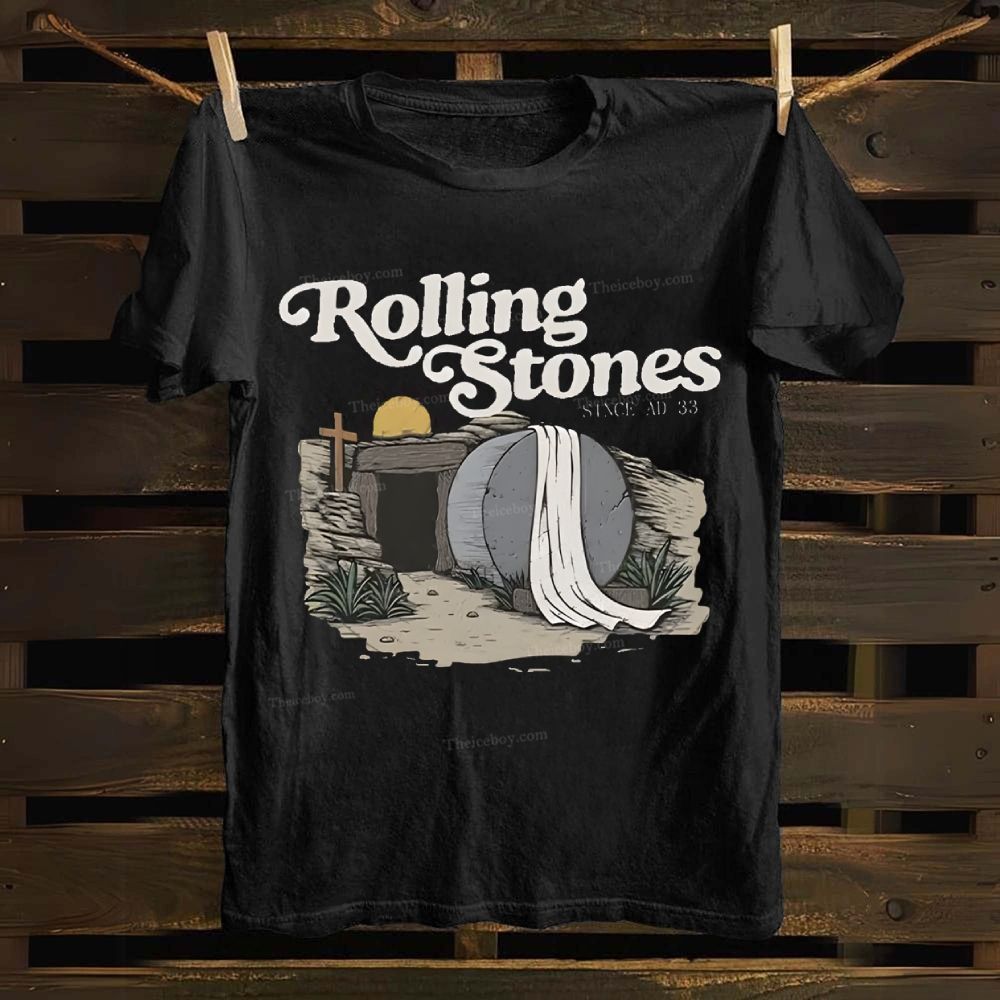 Original Rolling Stone Christ Cotton T-shirt