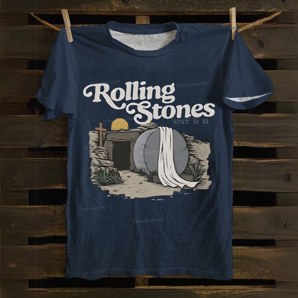 Original Rolling Stone Christ Cotton T-shirt