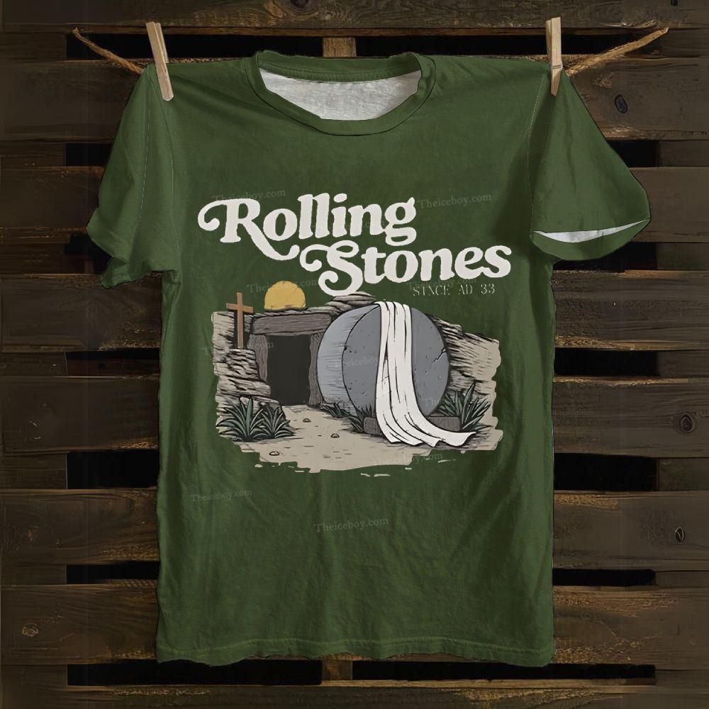 Original Rolling Stone Christ Cotton T-shirt