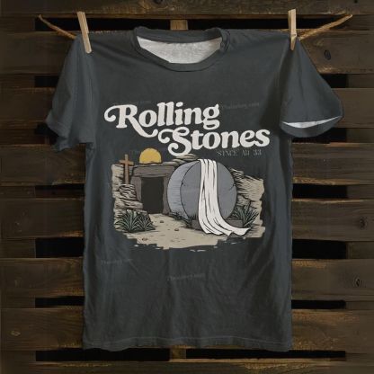 Original Rolling Stone Christ Cotton T-shirt