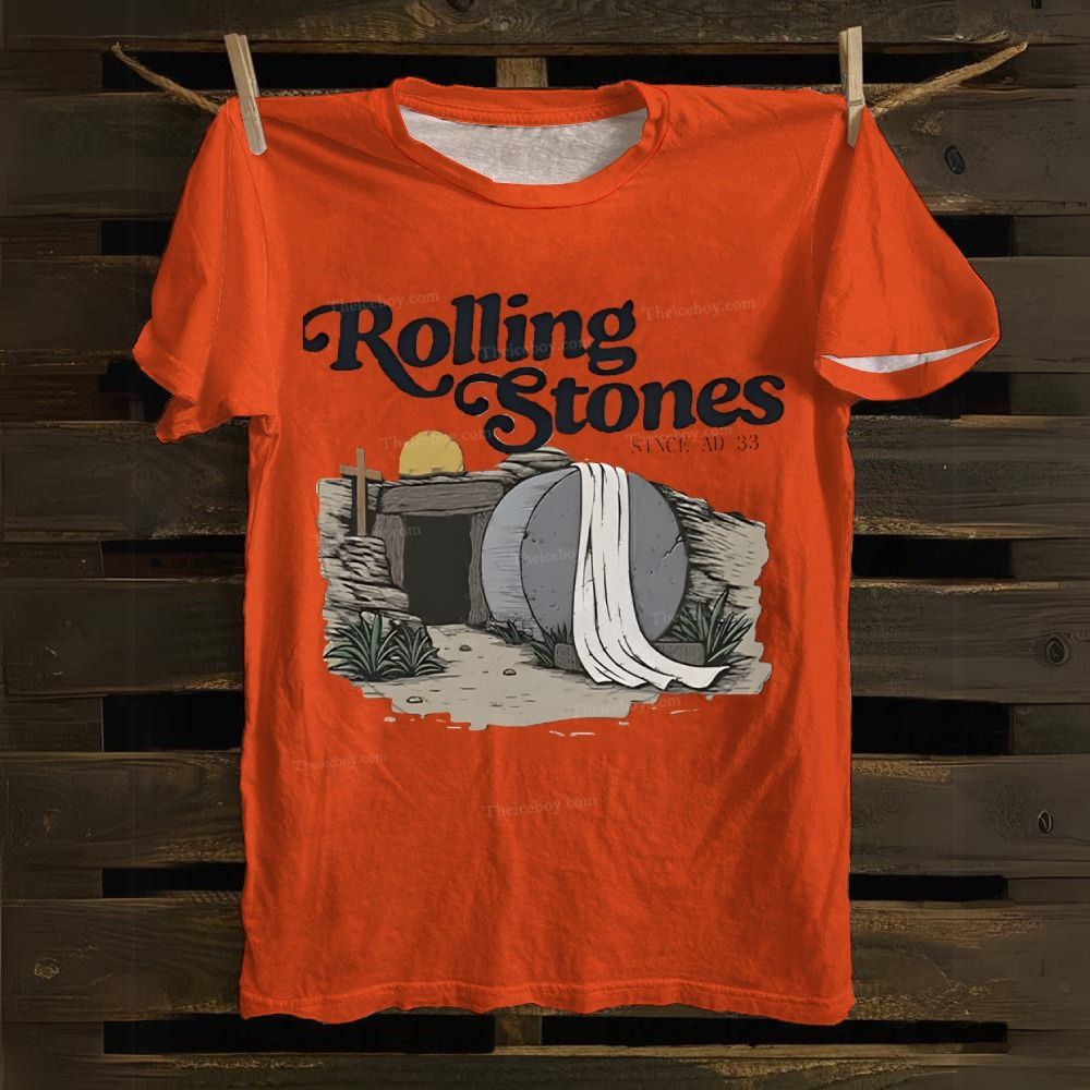 Original Rolling Stone Christ Cotton T-shirt