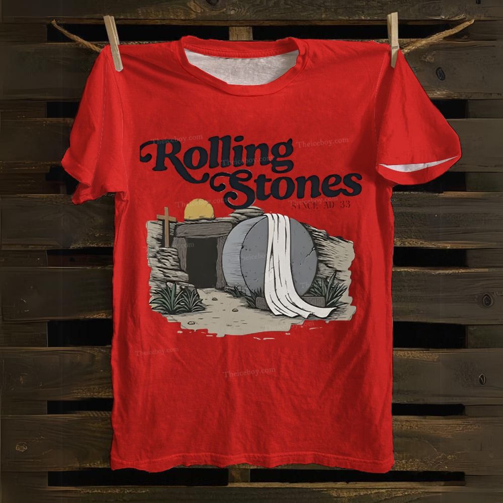 Original Rolling Stone Christ Cotton T-shirt