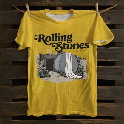 Original Rolling Stone Christ Cotton T-shirt