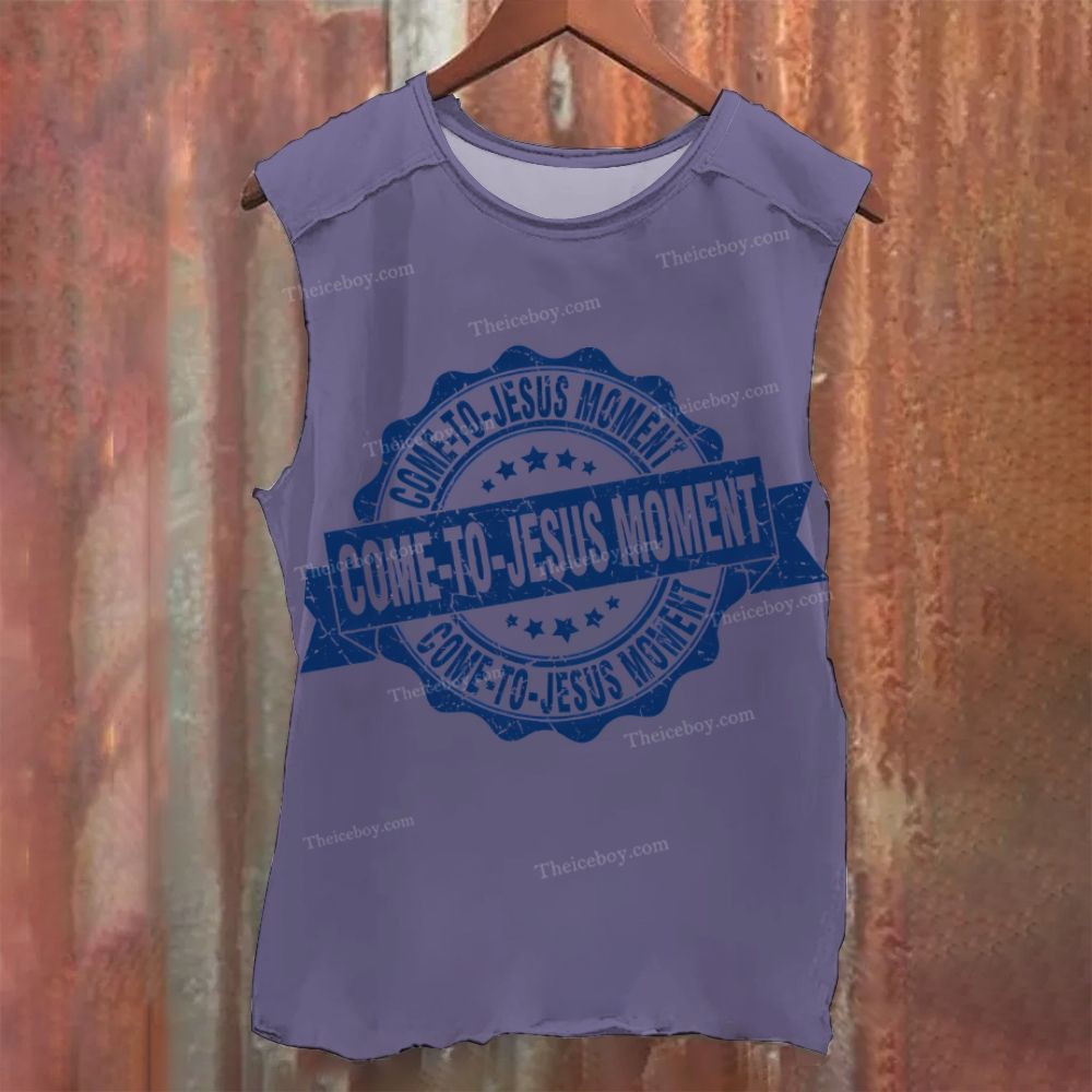 Come To Jesus Moment Vintage Washed Tank Top