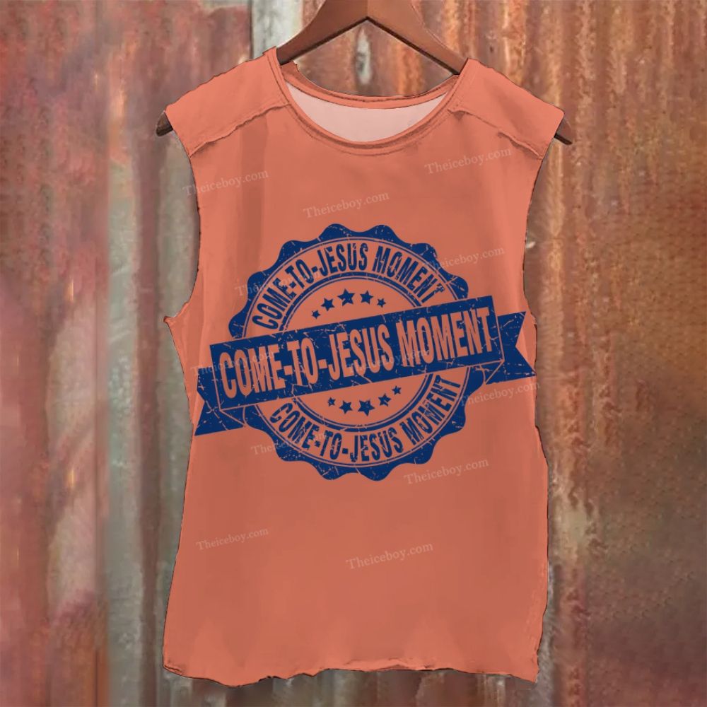 Come To Jesus Moment Vintage Washed Tank Top