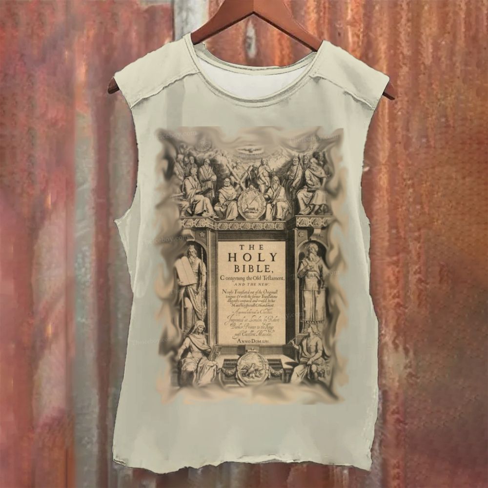 The Holy Bible Vintage Washed Tank Top