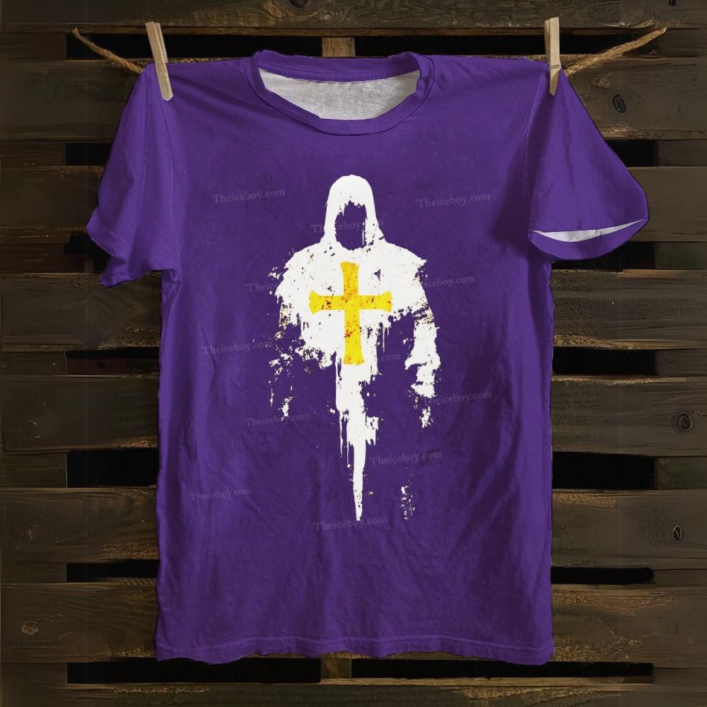 Heart Of Black Blood Of Gold Cotton T-shirt