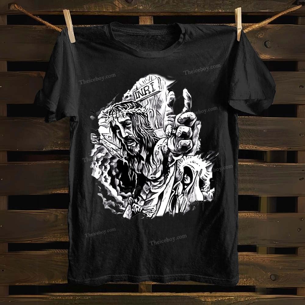 He Is Suffering For Us. Cotton T-shirt