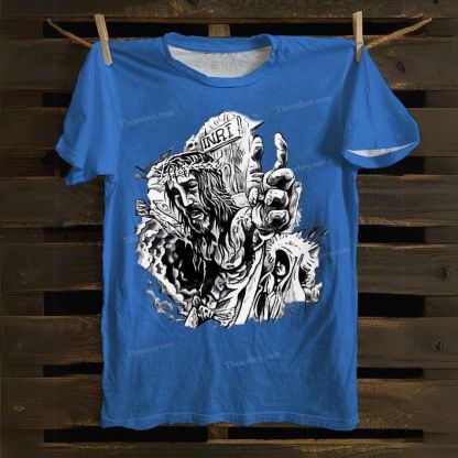 He Is Suffering For Us. Cotton T-shirt