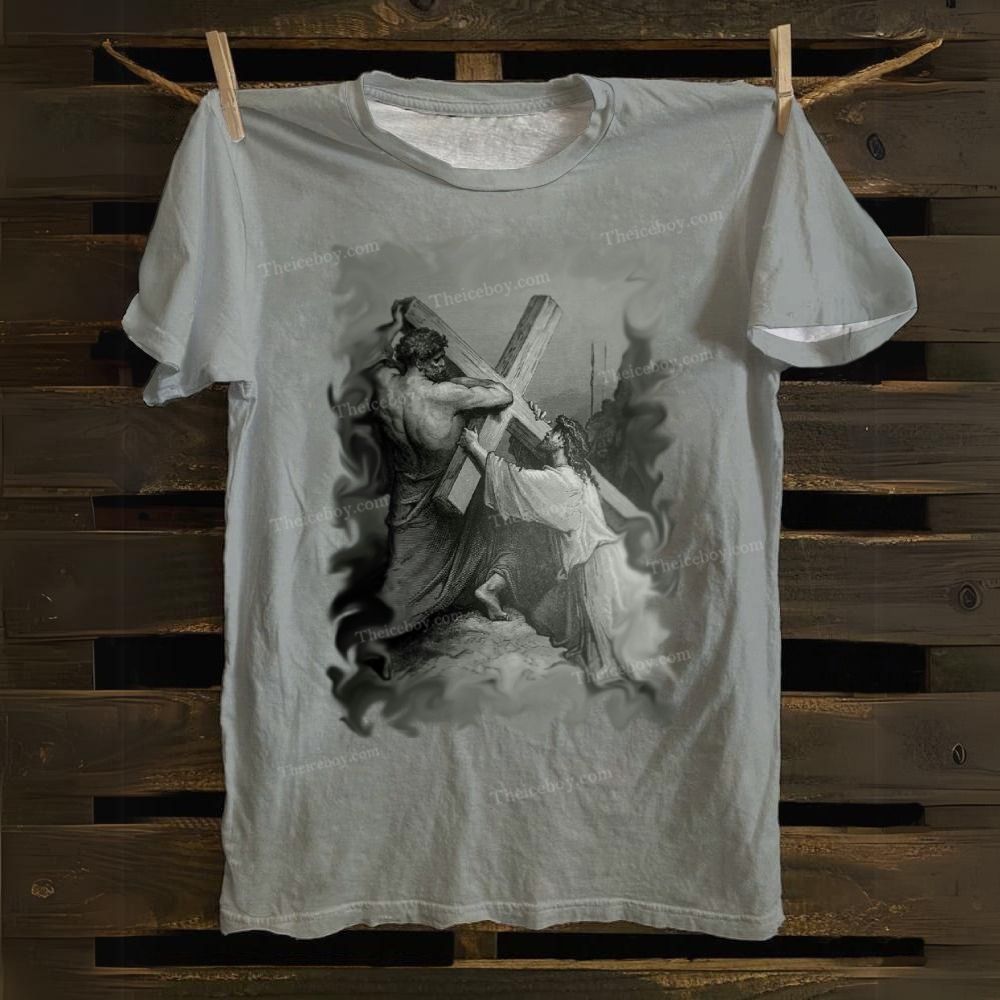 The Suffering Of The Cross Cotton T-shirt