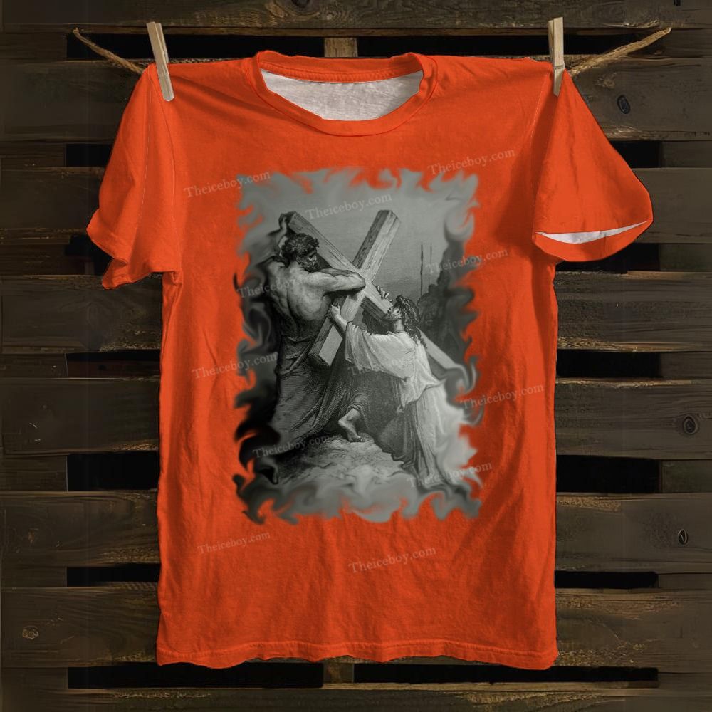 The Suffering Of The Cross Cotton T-shirt
