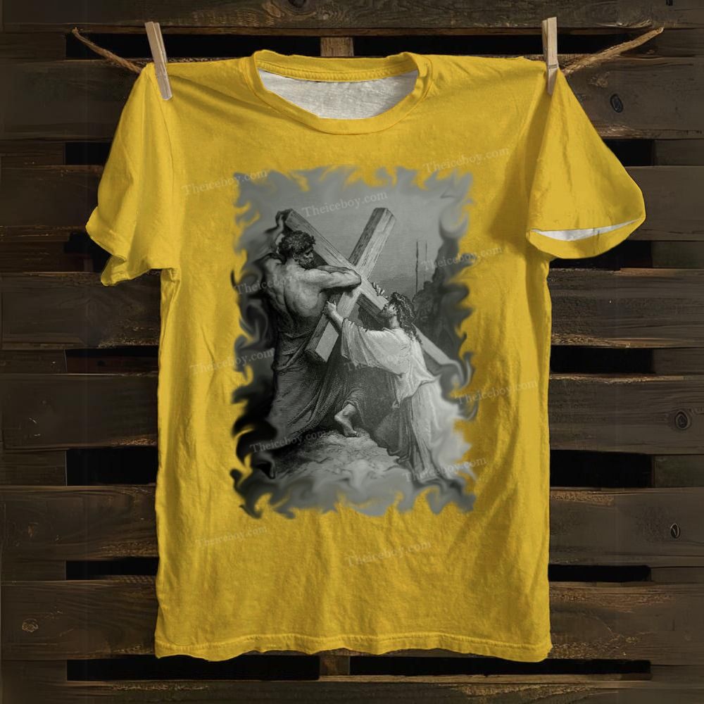 The Suffering Of The Cross Cotton T-shirt