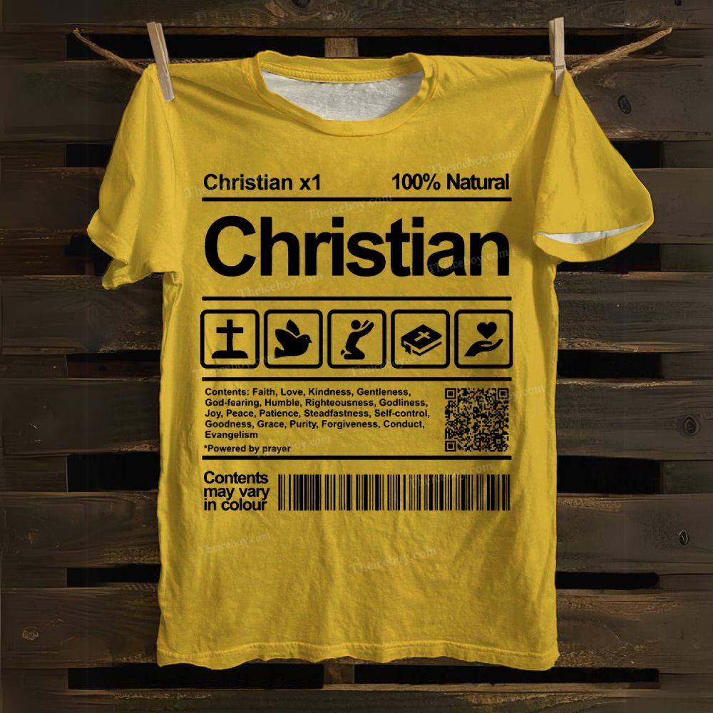 Christian Cotton T-shirt