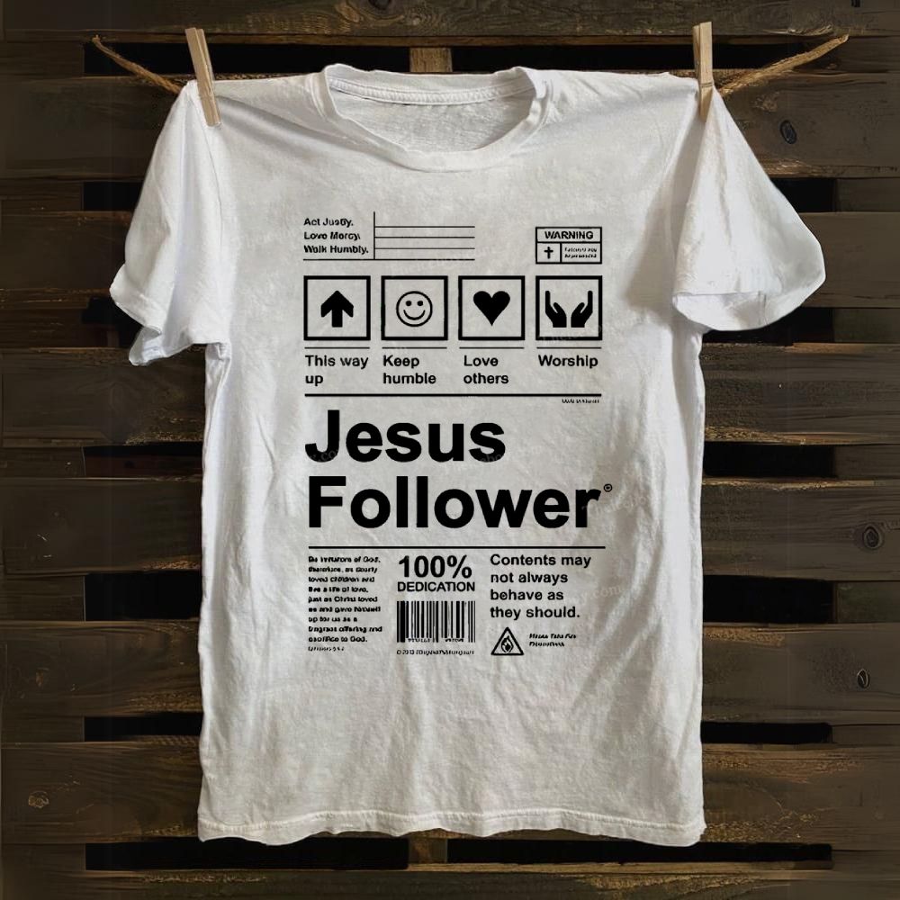 Jesus Follower Cotton T-shirt