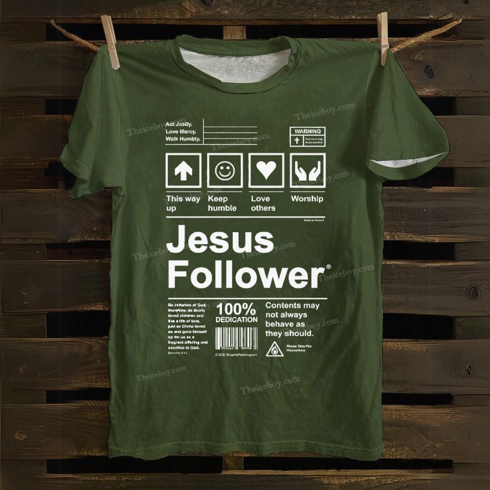 Jesus Follower Cotton T-shirt