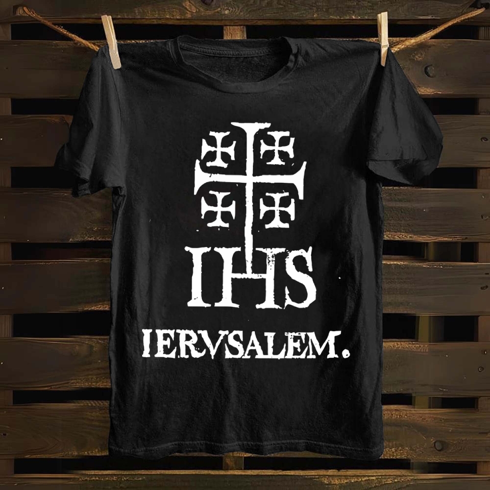 IHS Iervsalem Cotton T-shirt