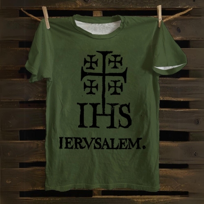 IHS Iervsalem Cotton T-shirt