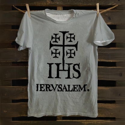 IHS Iervsalem Cotton T-shirt