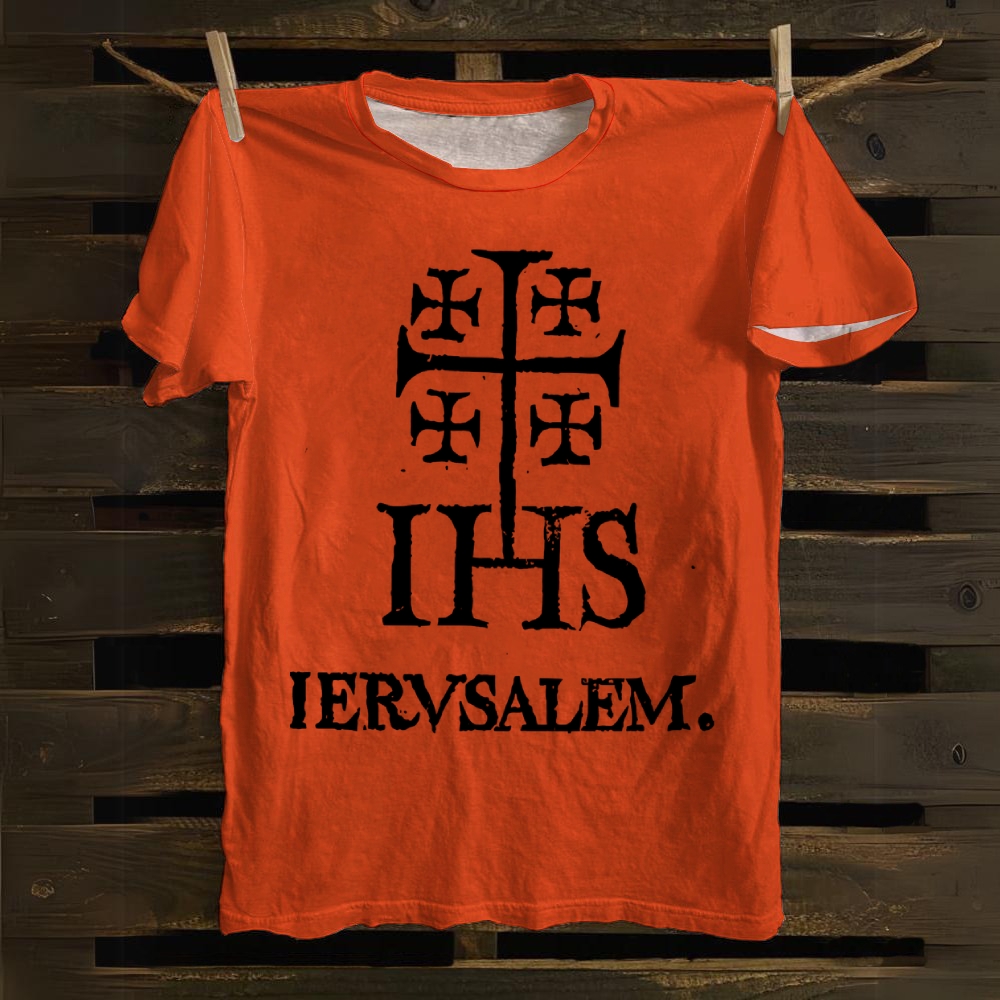 IHS Iervsalem Cotton T-shirt