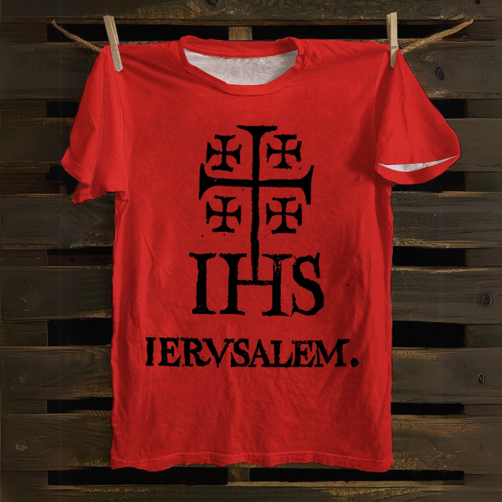 IHS Iervsalem Cotton T-shirt