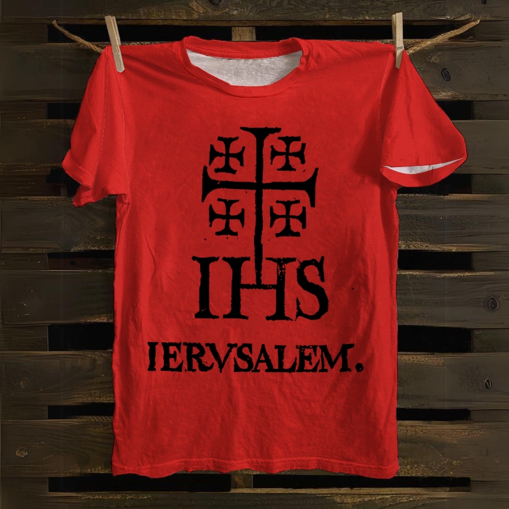 IHS Iervsalem Cotton T-shirt