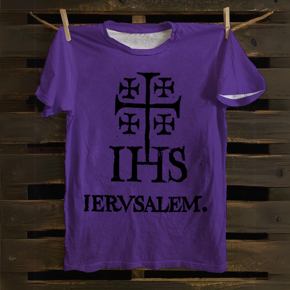 IHS Iervsalem Cotton T-shirt