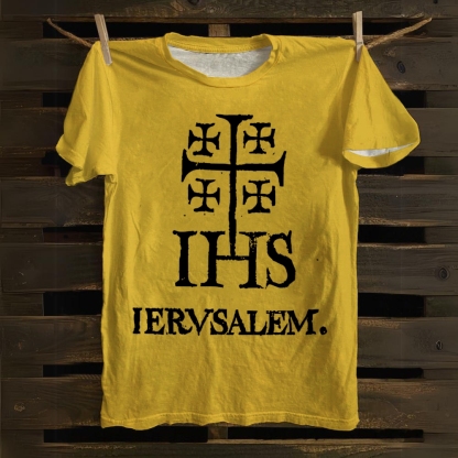 IHS Iervsalem Cotton T-shirt